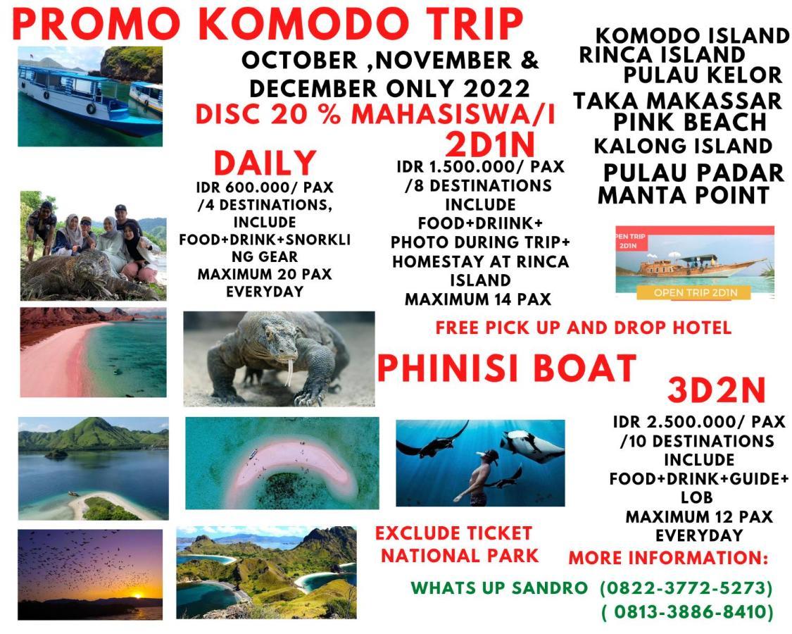 Komodoku One Love Homestay And Tour Лабуан Баджо Екстериор снимка